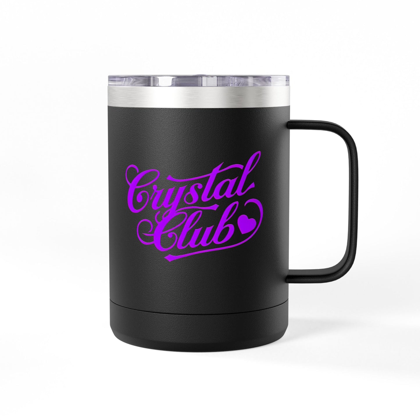 Purple Crystal Club Coffee Mug Tumbler