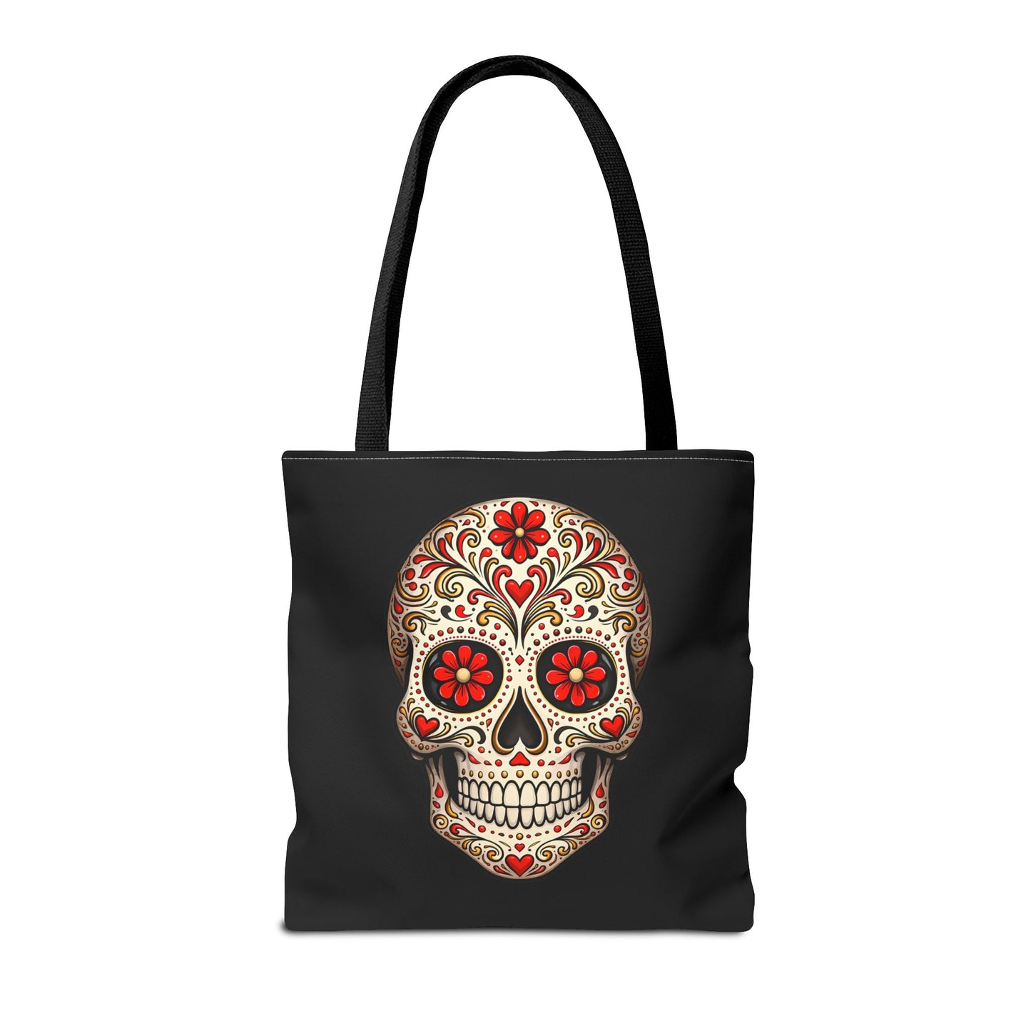 Ruby's Red Sugar Skull Tote Bag