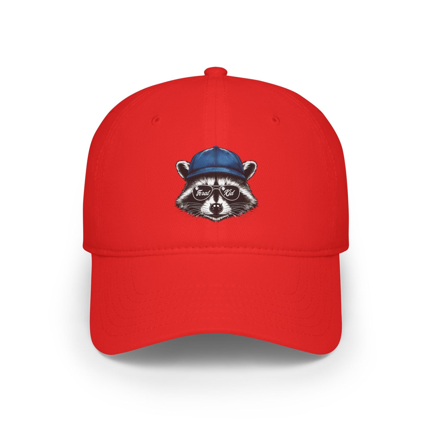 Flint's Feral Kid Raccoon Low Profile Baseball Cap