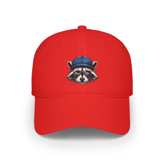Flint's Feral Kid Raccoon Low Profile Baseball Cap