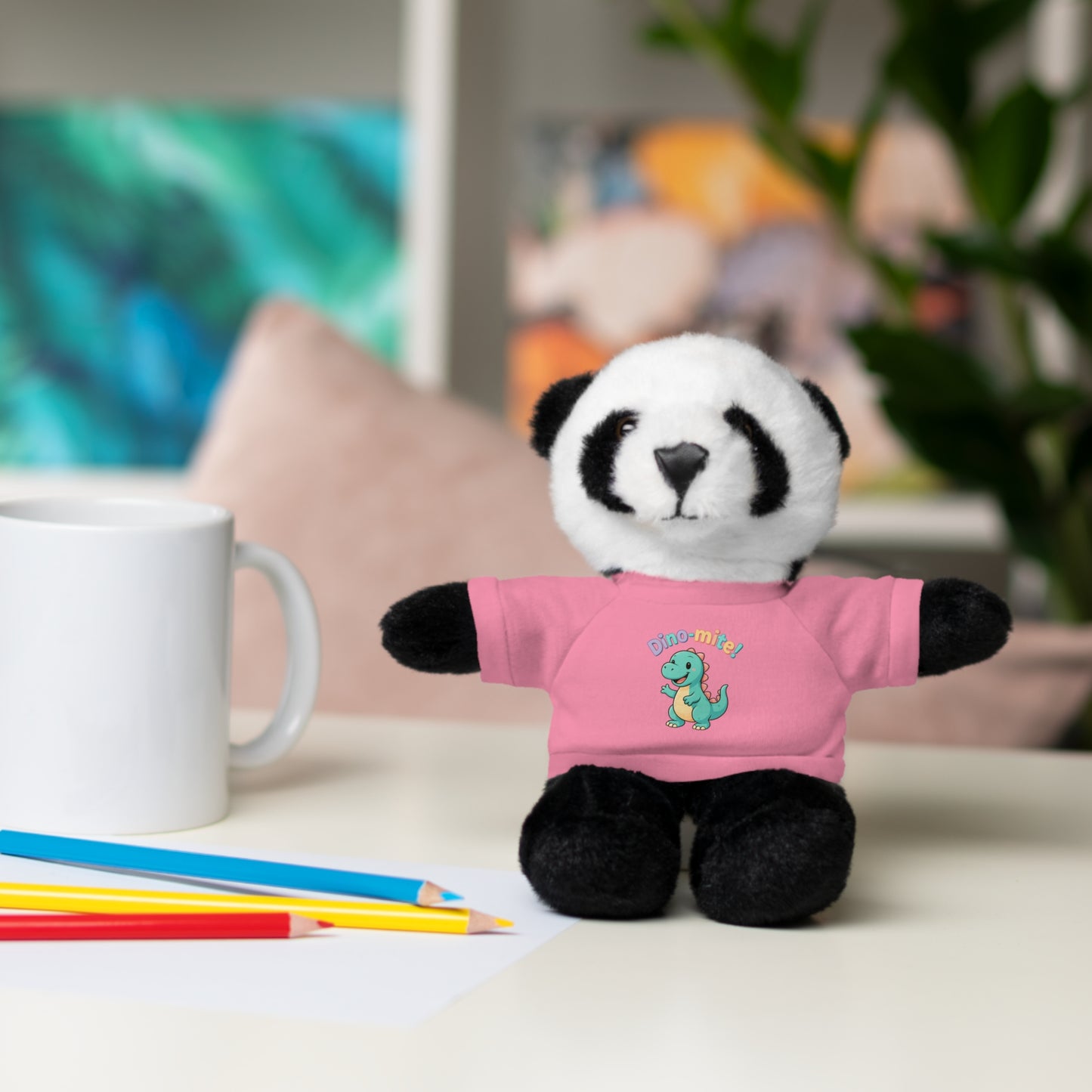 Dino-Mite on Tee Plush Animal