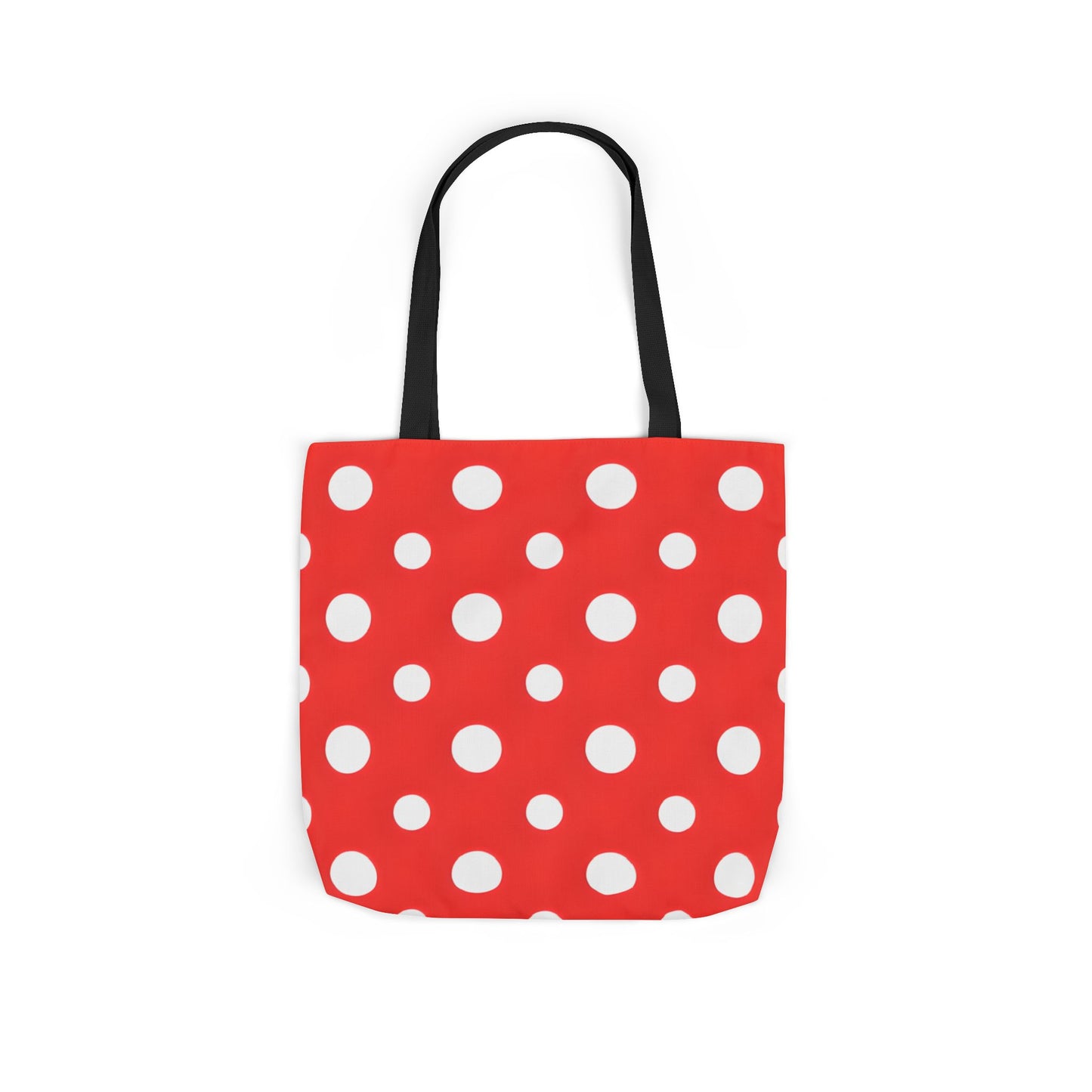 Reba's Red Polka Dot Canvas Tote Bag