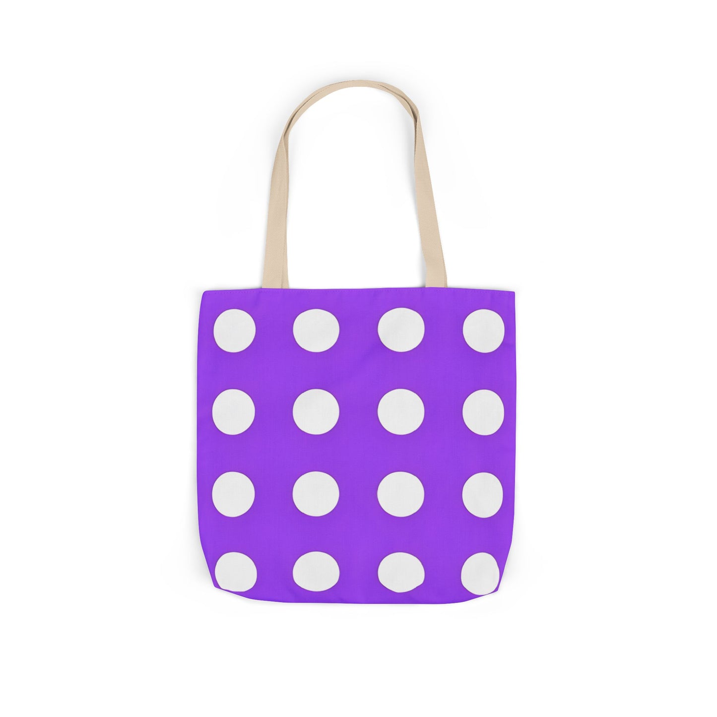 Parker's Purple Polka Dot Tote Bag
