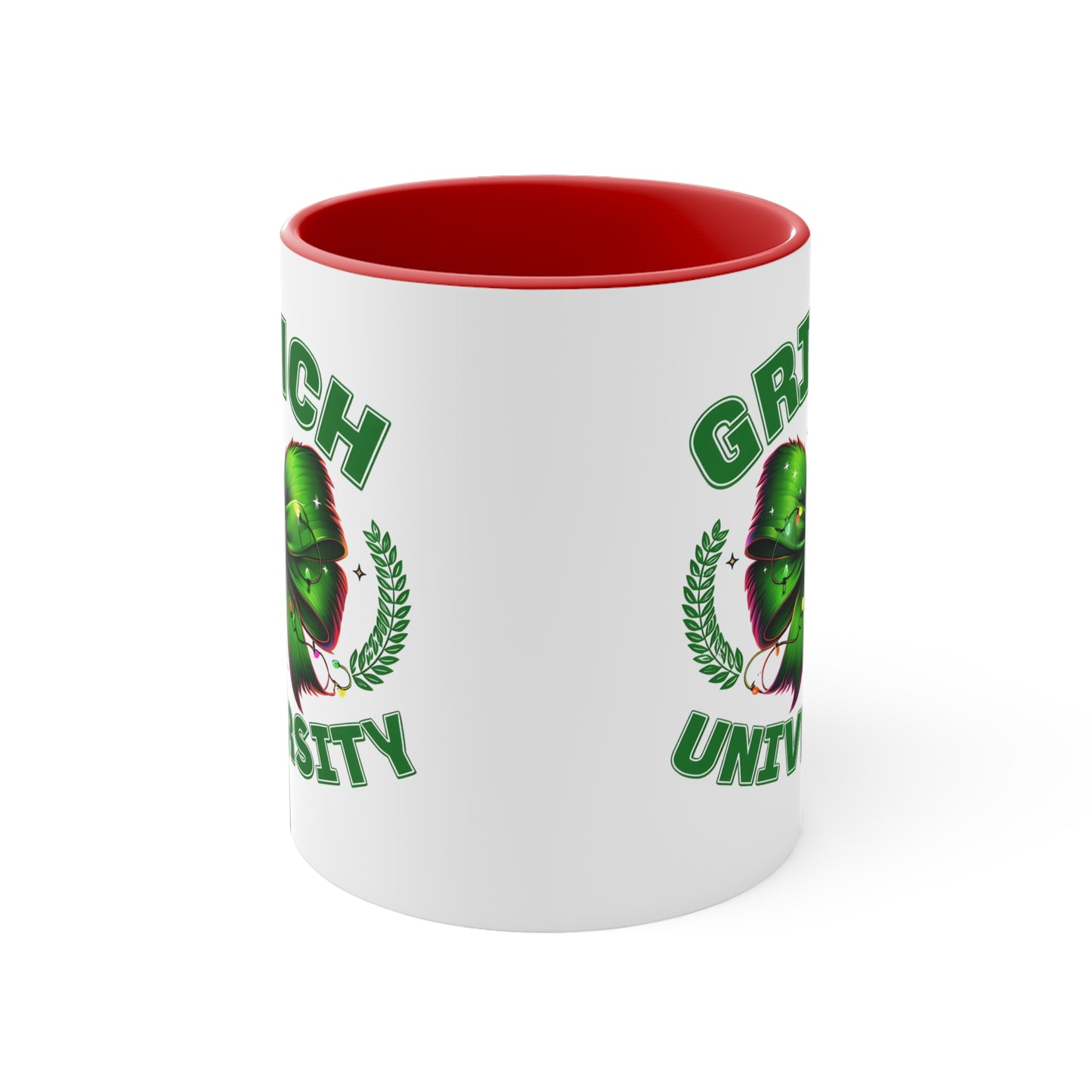 George's Grinch University Accent Ceramic Mug, Coffee Cup