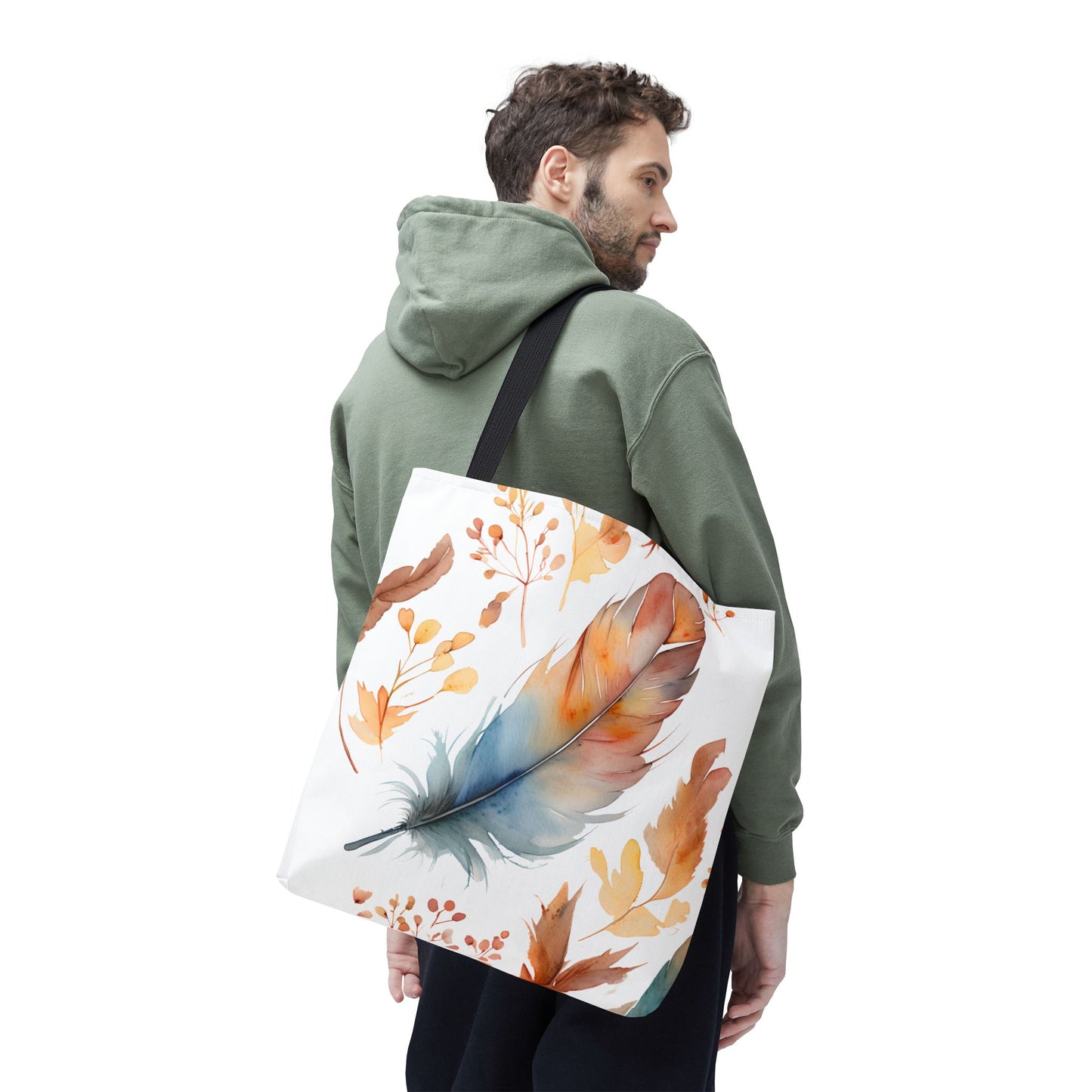 Farah's Feather Tote Bag