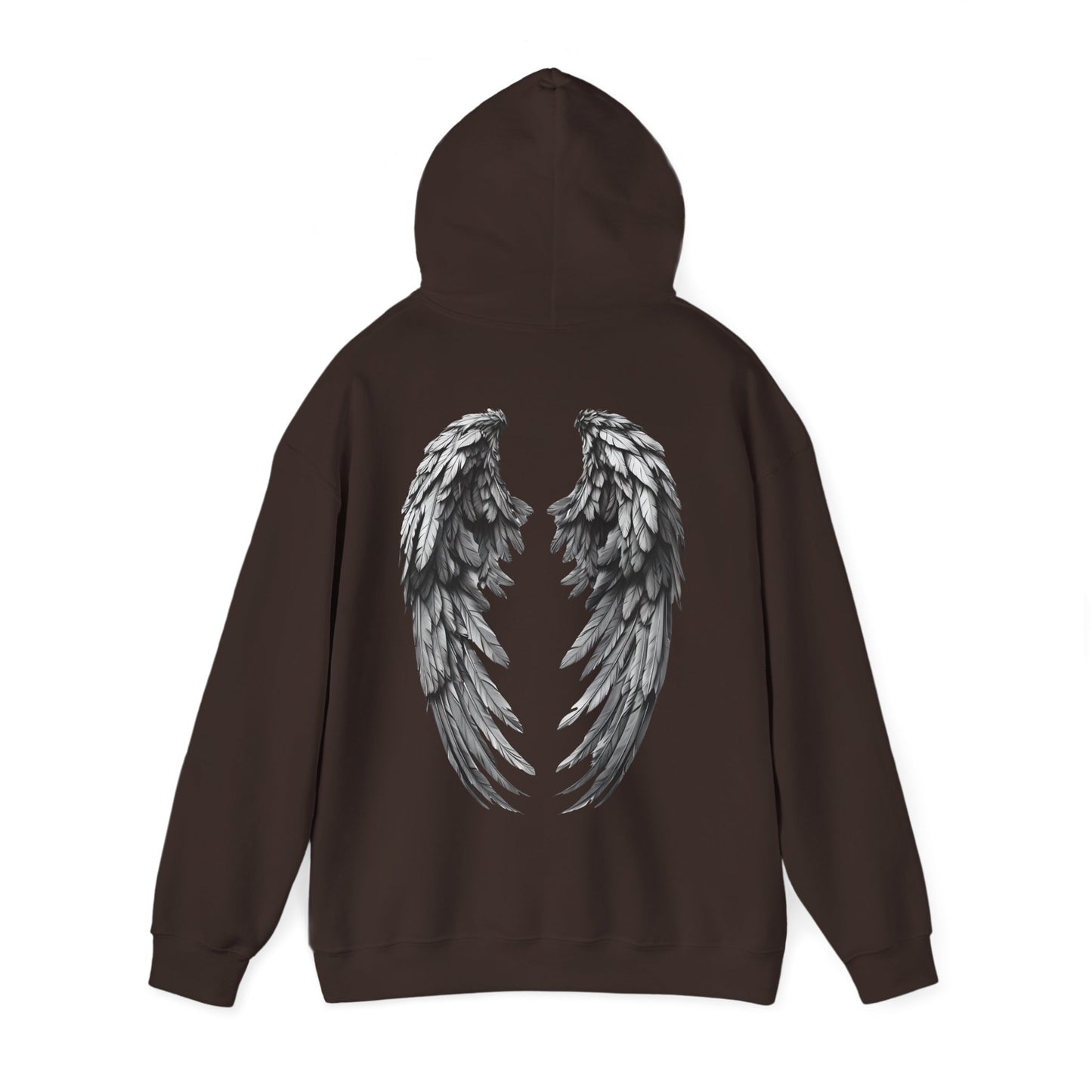 Wayne's Eagle & Wing Print Adult Sweatshirt - Hooded