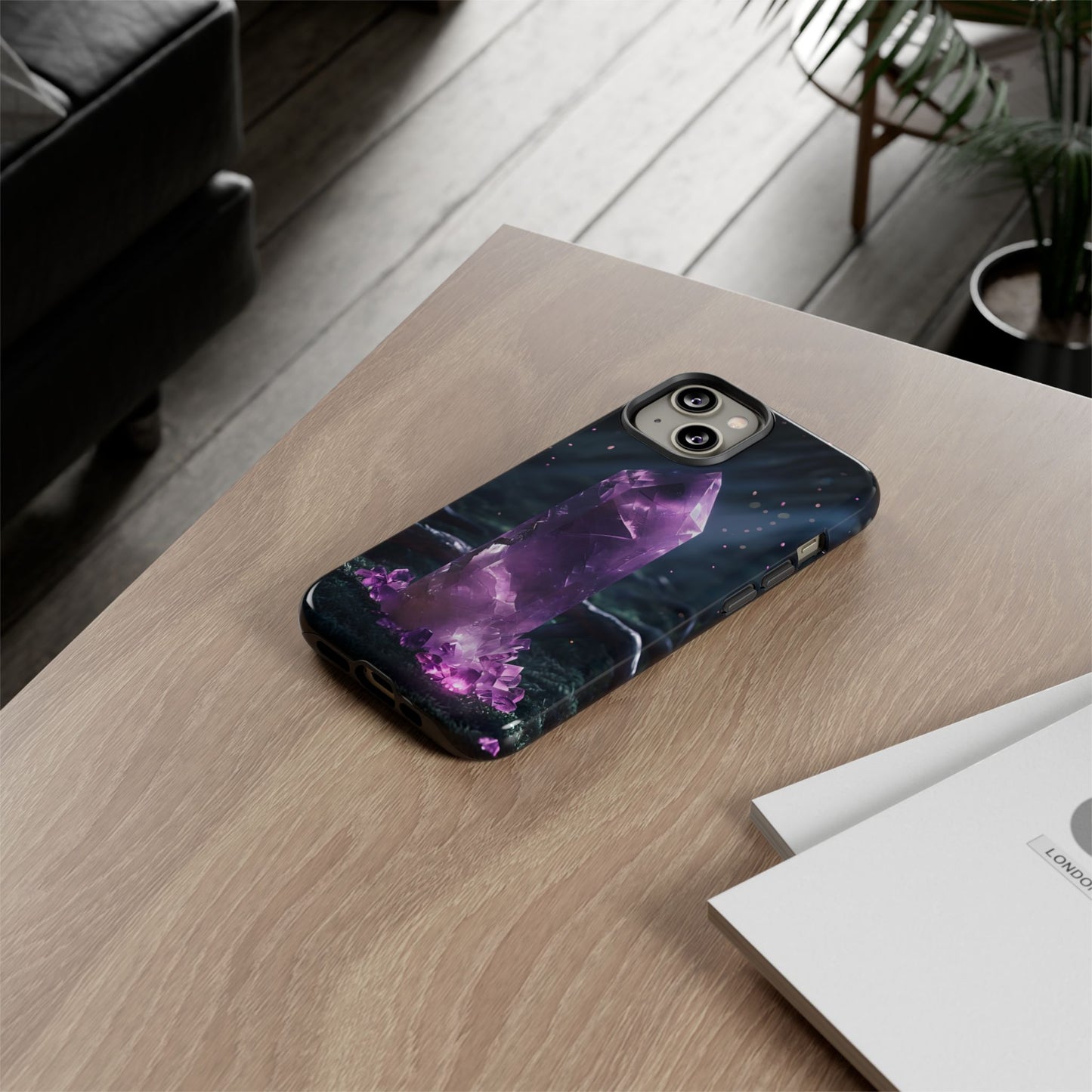 Arnie's Amethyst Crystal Tough Phone Case