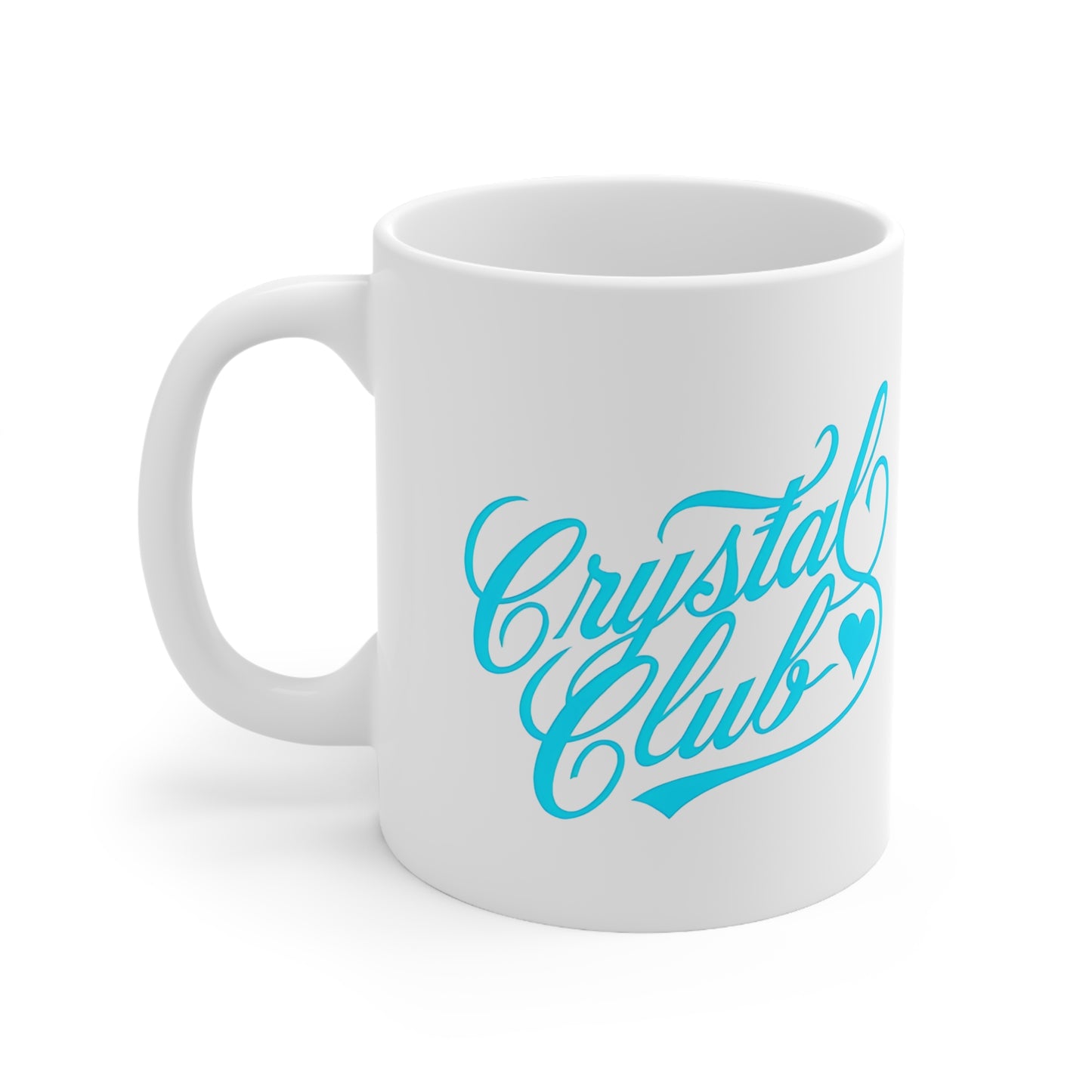 Blue Crystal Club Ceramic Mug, Coffee Cup