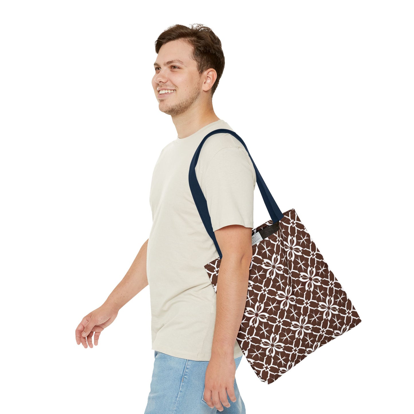 Brook's Brown Tile Tote Bag