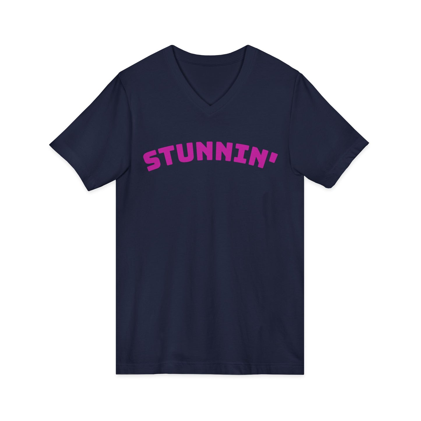 Stunnin' V-Neck Adult Shirt