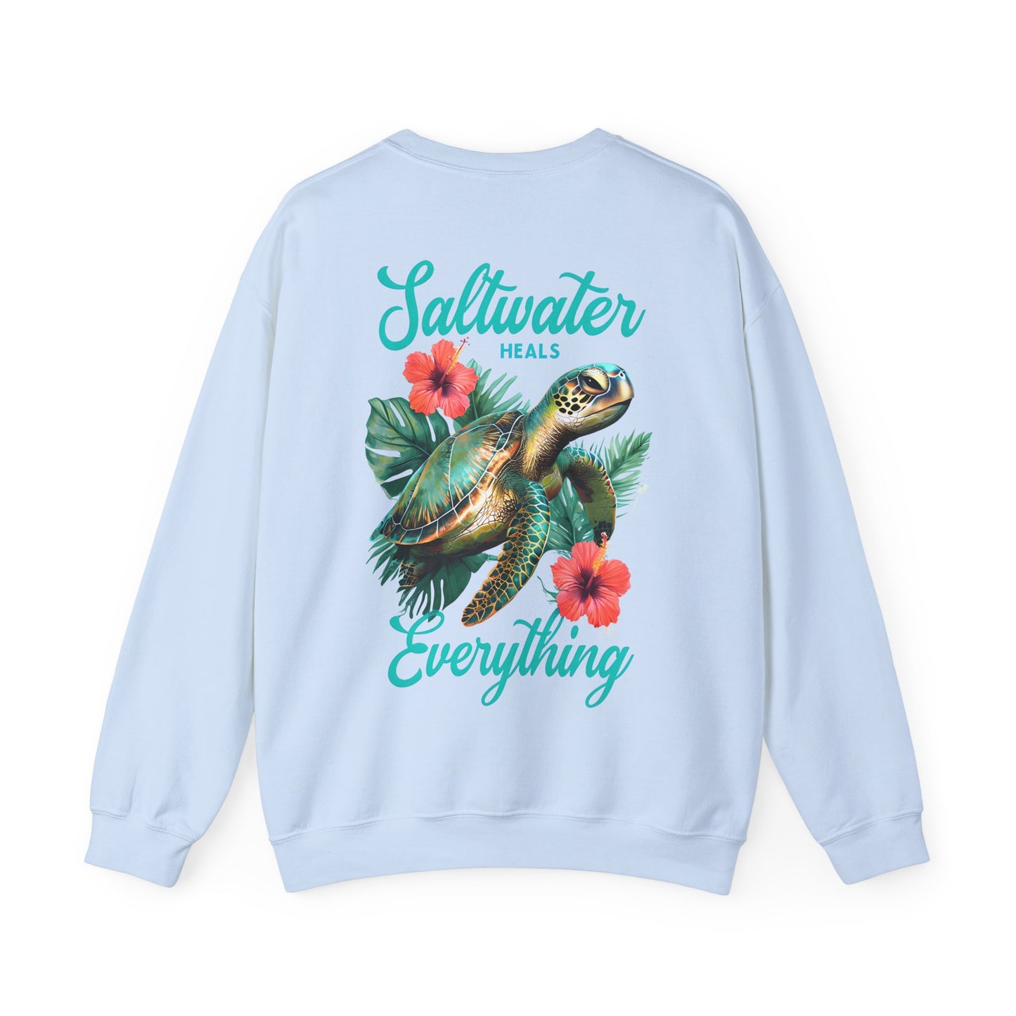 Sandy's Saltwater Heals Everything Adult Sweatshirt - Crewneck