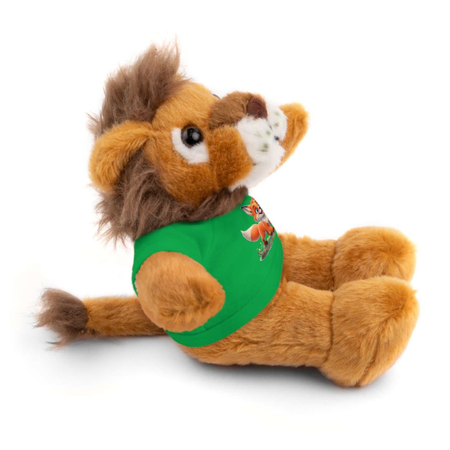 Fox On Tee Animal Plush