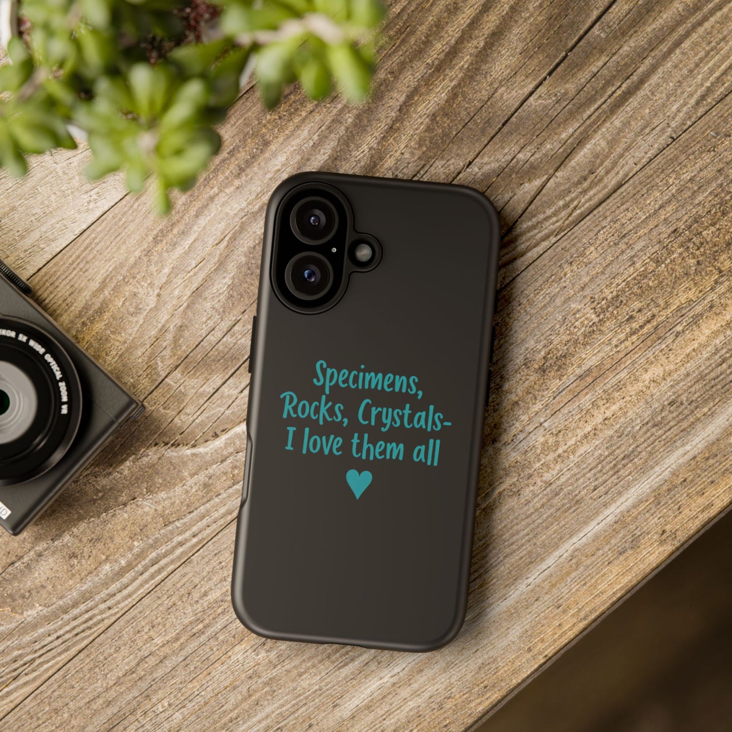 Love Crystal iphone Tough Phone Case