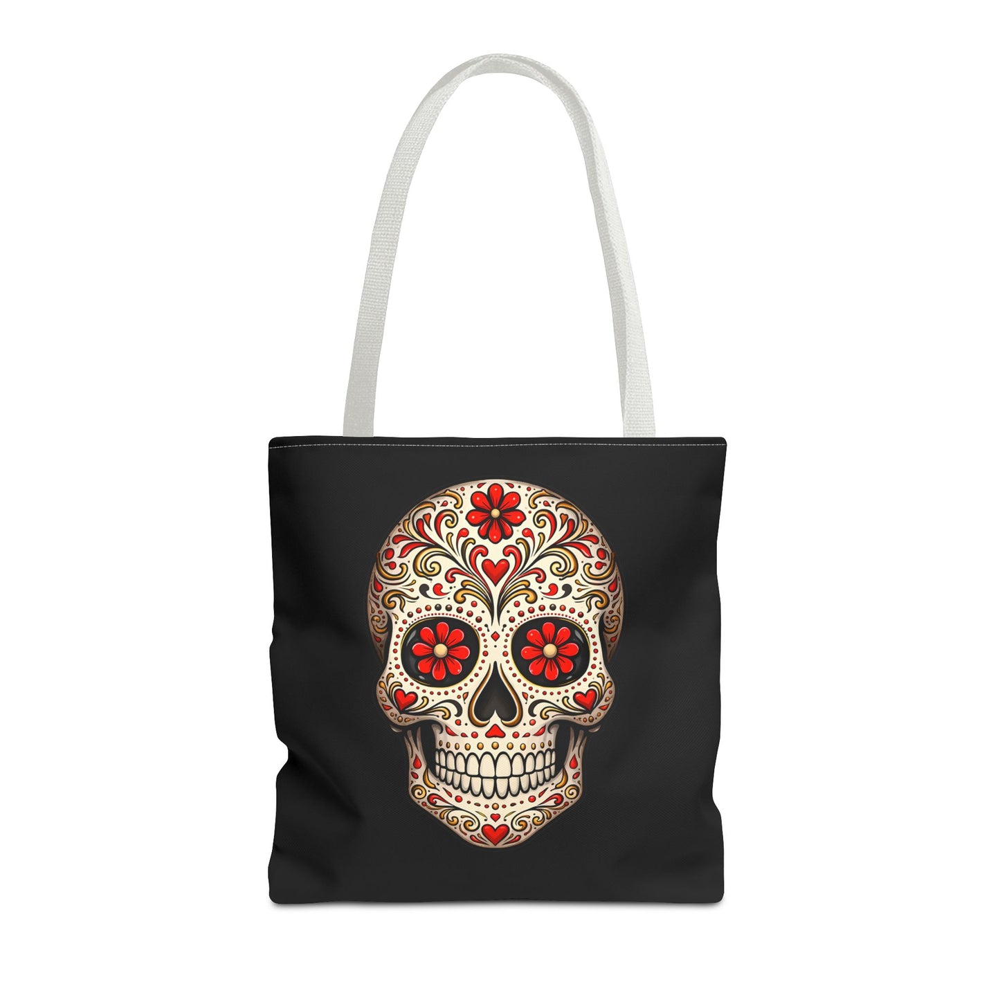 Ruby's Red Sugar Skull Tote Bag