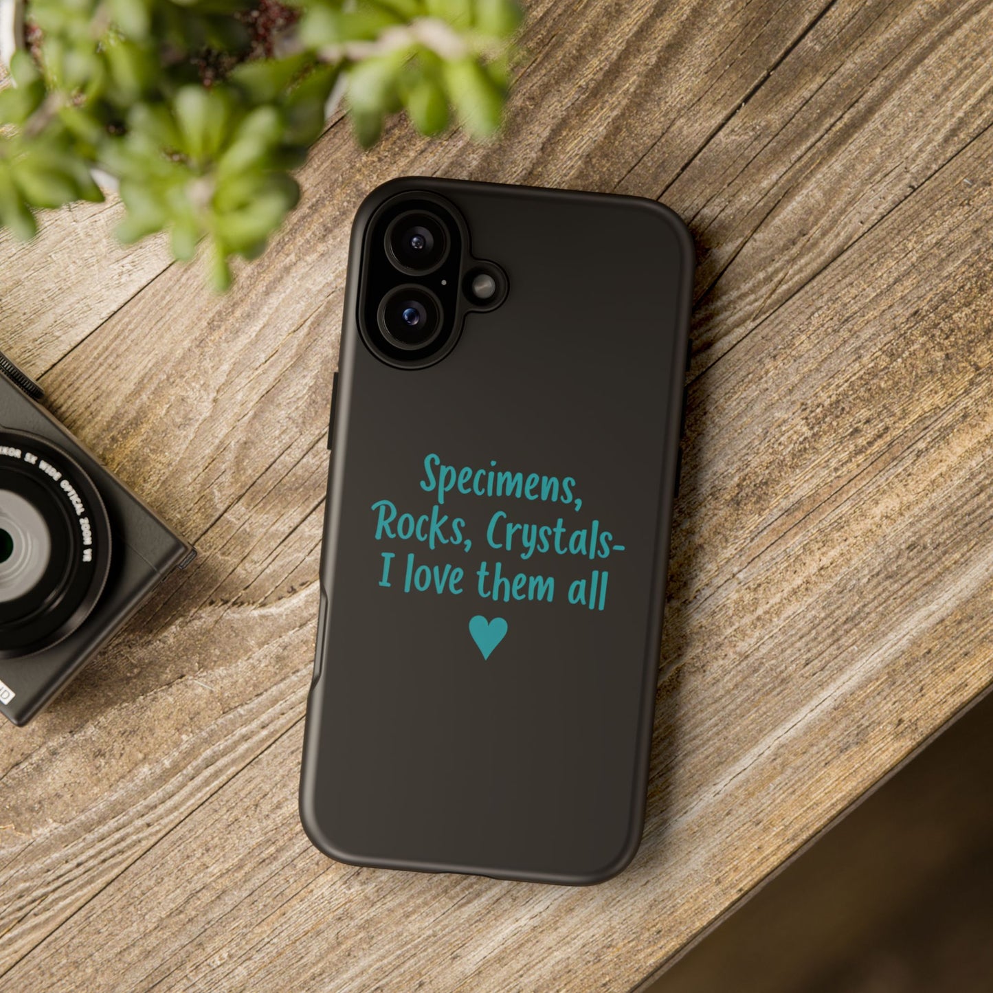 Love Crystal iphone Tough Phone Case