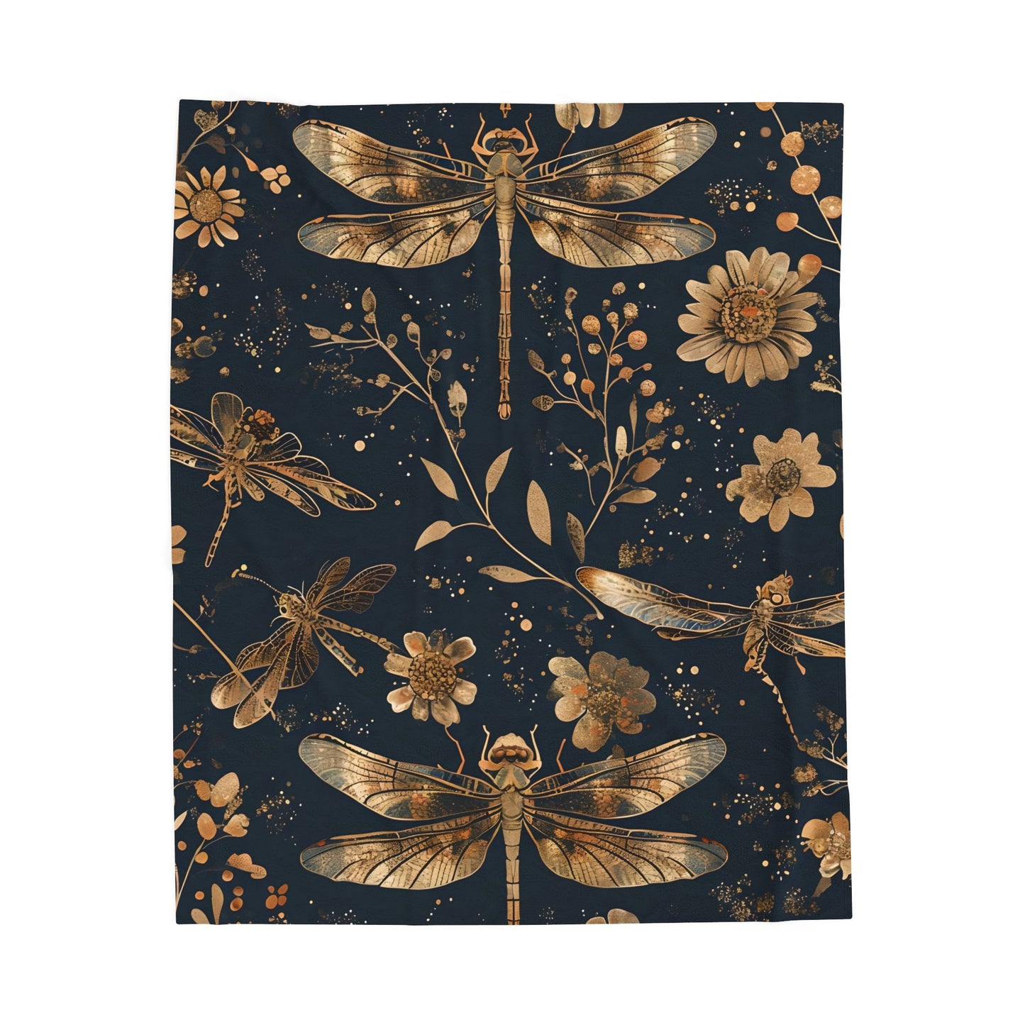 Dave's Dragonfly Plush Blanket