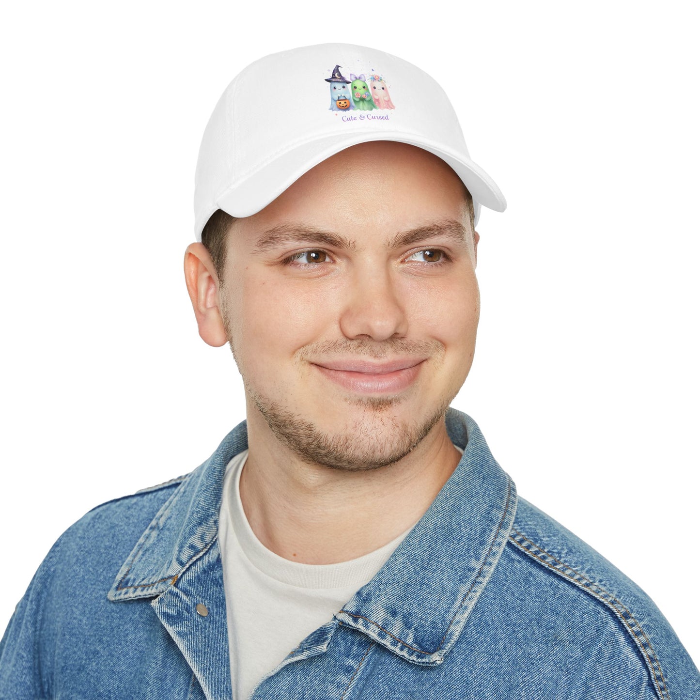 Caitlyn Cute & Cursed Low Profile Baseball Cap
