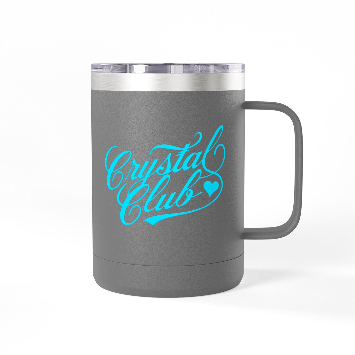 Blue Crystal Club Coffee Tumbler