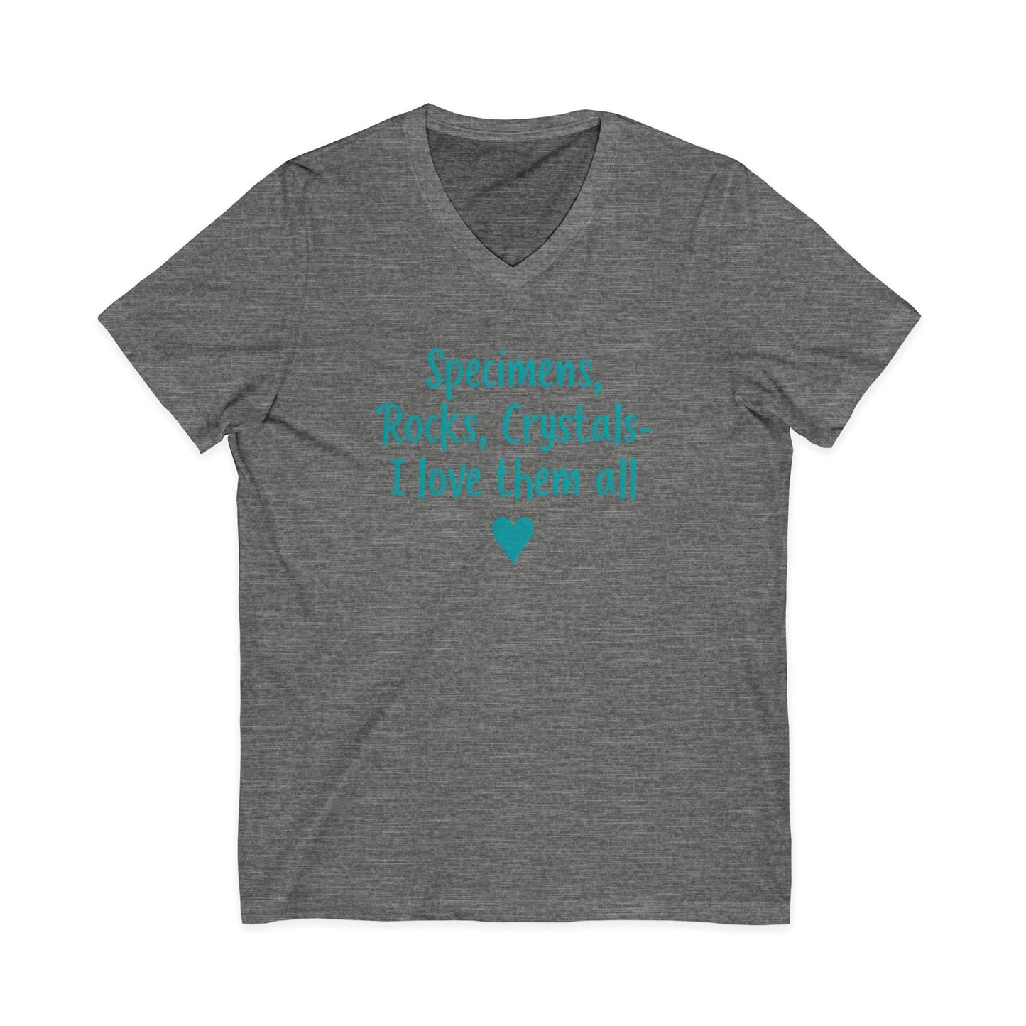 Coralie's Crystal Lover V-Neck Adult Shirt