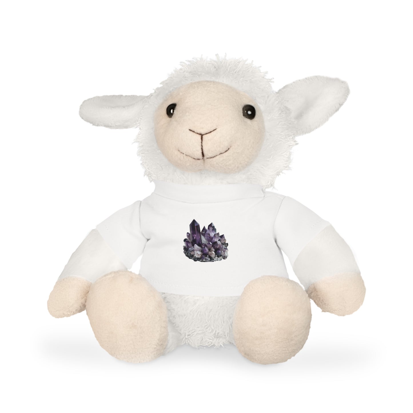 Amethyst Crystal Plush Teddy