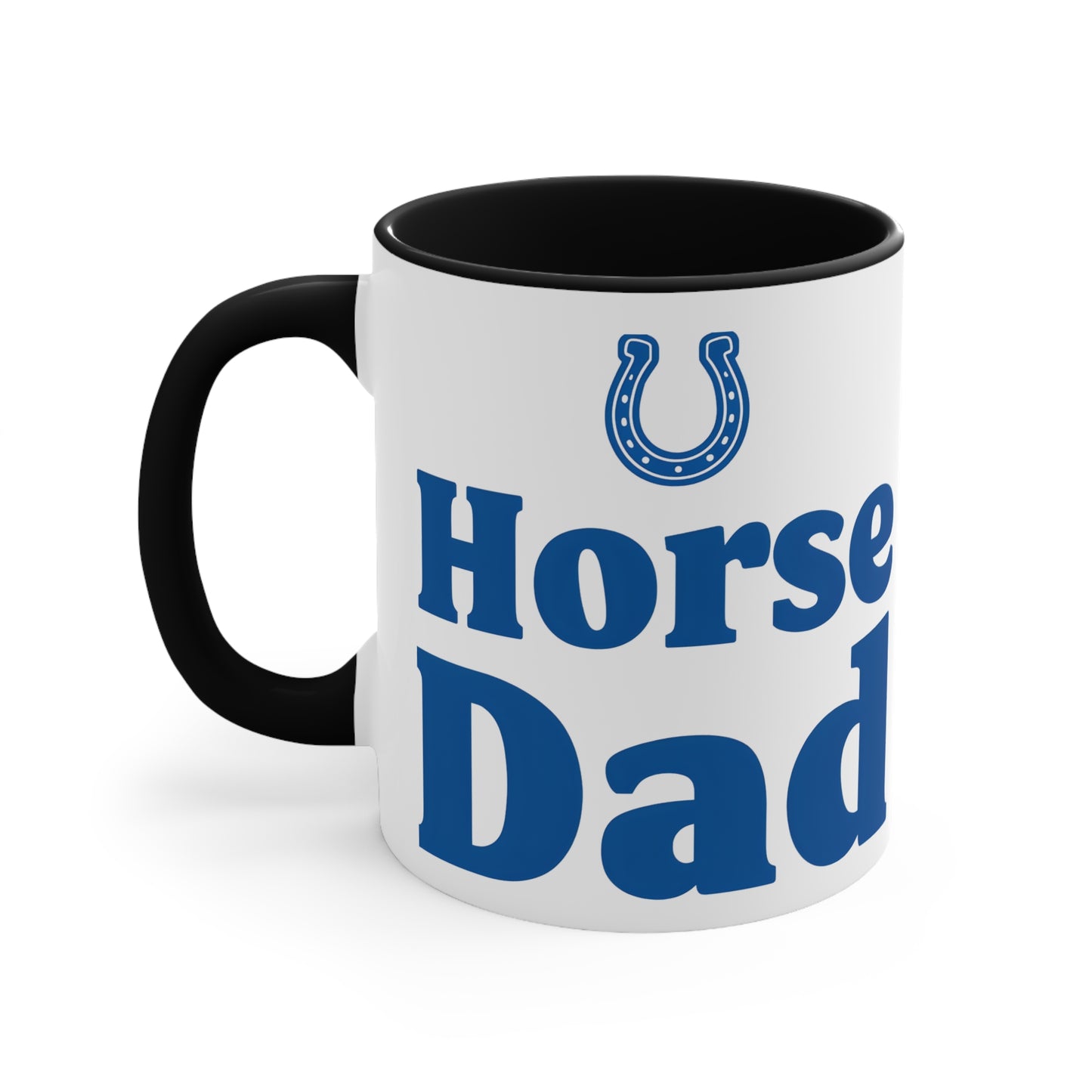 Harrison's Horse Dad Ceramic Mug, Coffee Cup