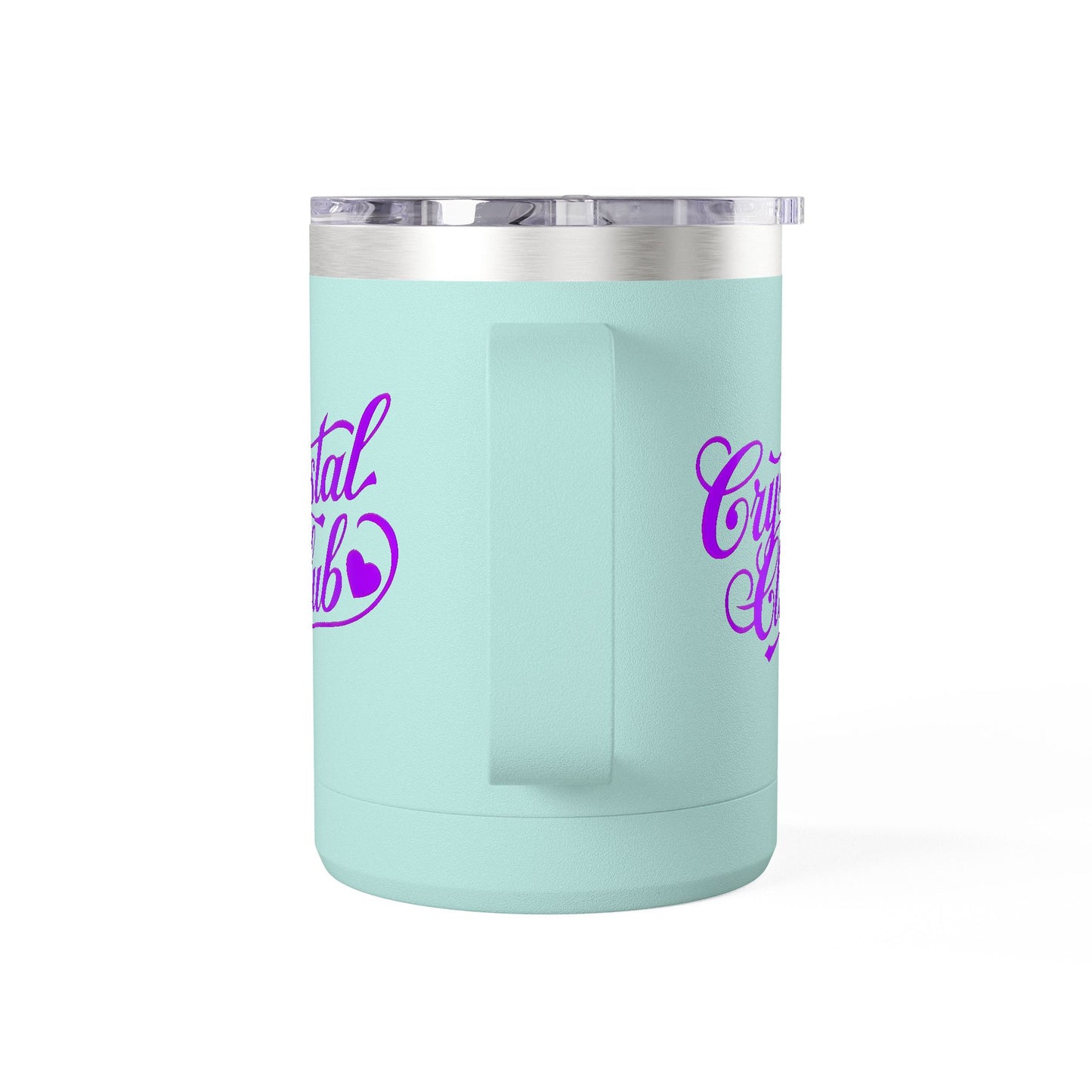 Purple Crystal Club Coffee Mug Tumbler