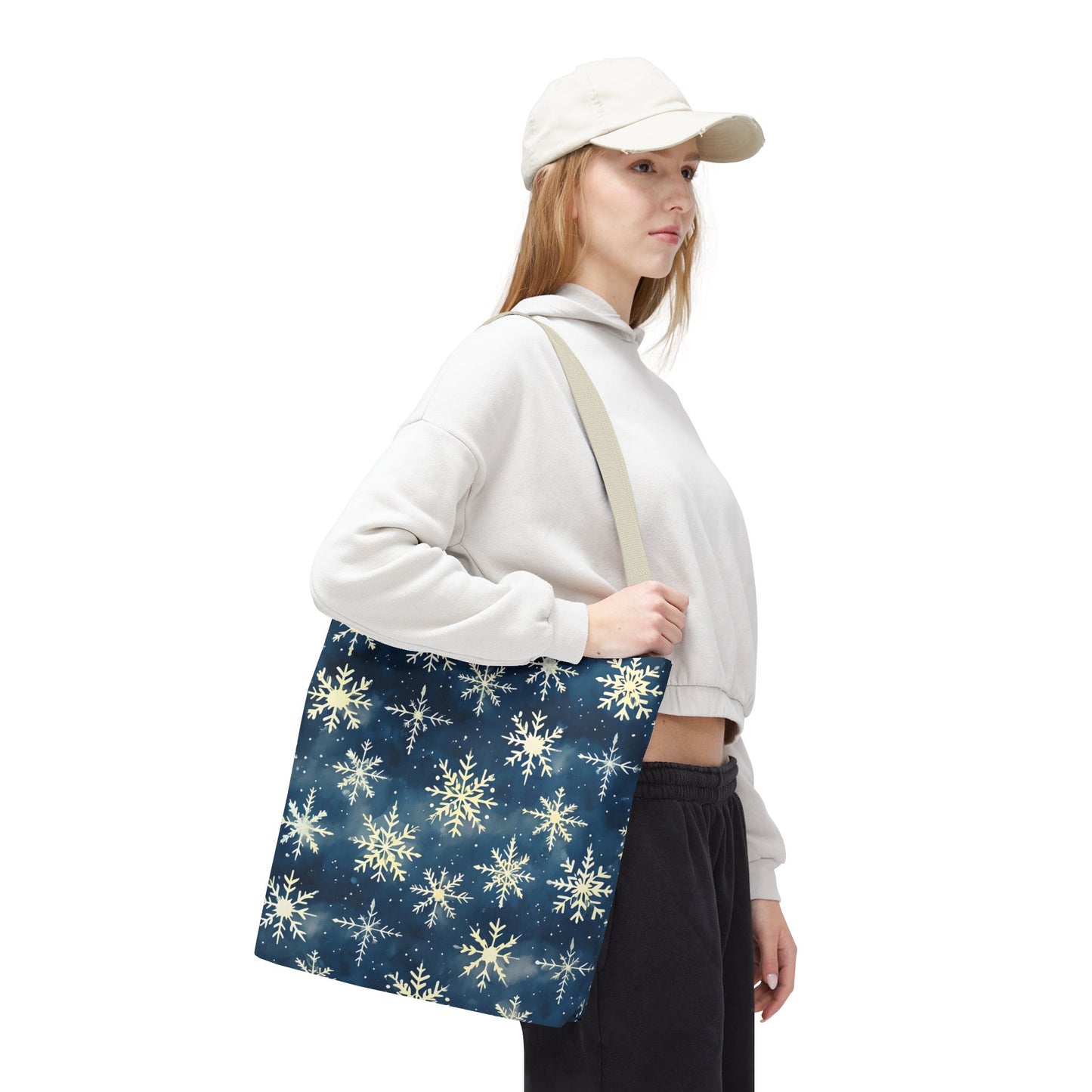 Sammy's Snowflake Tote Bag