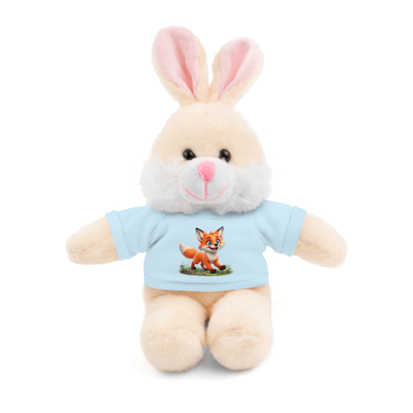 Fox On Tee Animal Plush