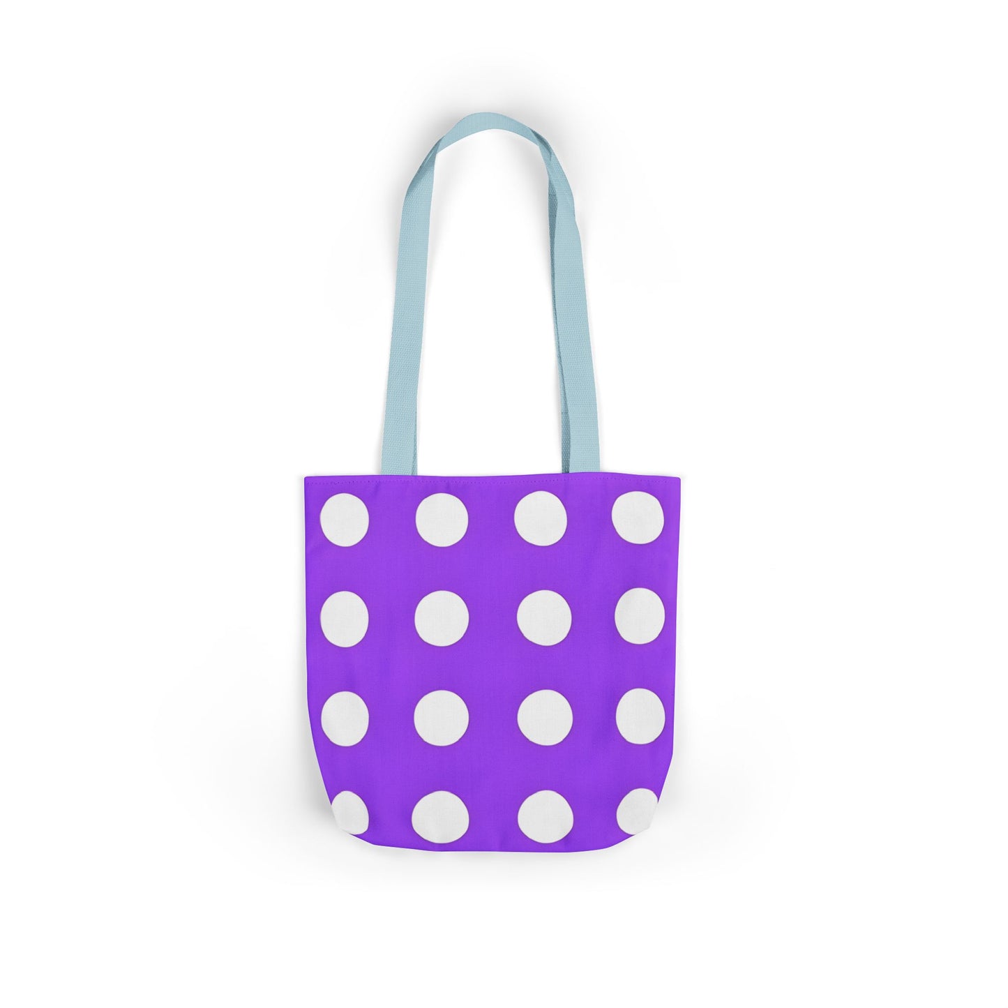 Parker's Purple Polka Dot Tote Bag