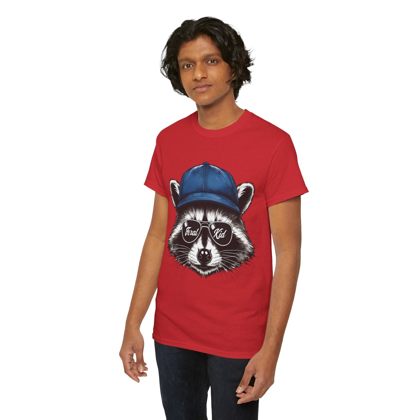 Foley's Feral Kid Raccoon Adult Shirt
