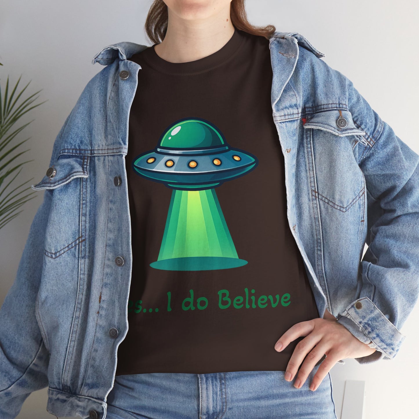 Uri's UFO "Yes... I Do Believe" Adult Shirt