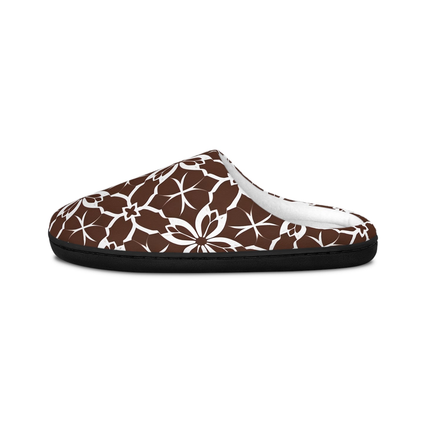 Baylor's Geometric Design Men's Indoor Slippers