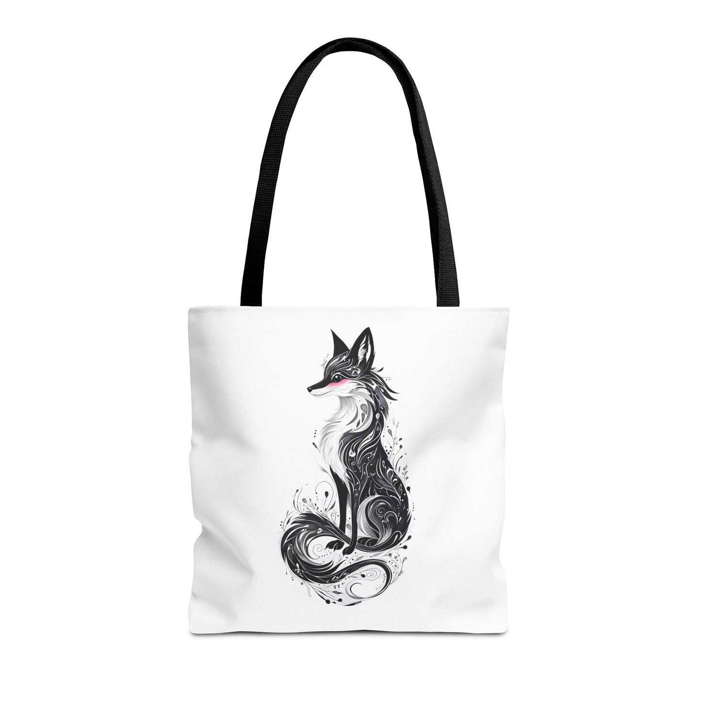 Mystic Black Fox Tote Bag