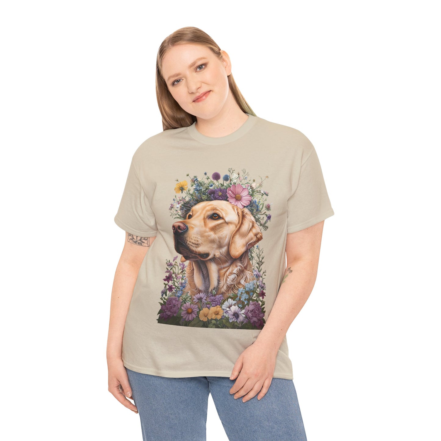 Golden Retreiver Adult Shirt