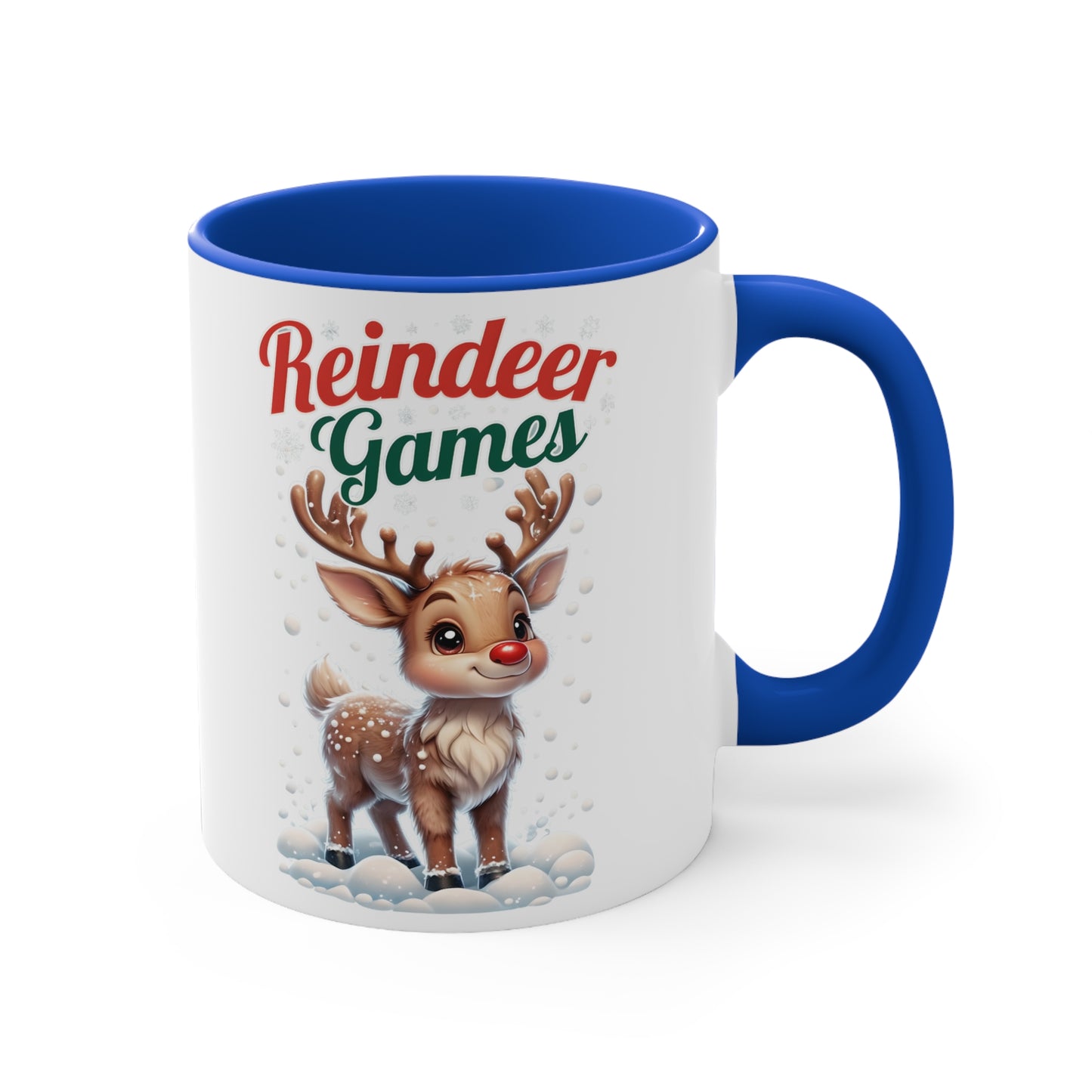 Rycker's Reindeer Games Ceramic Mug, Coffee Cup