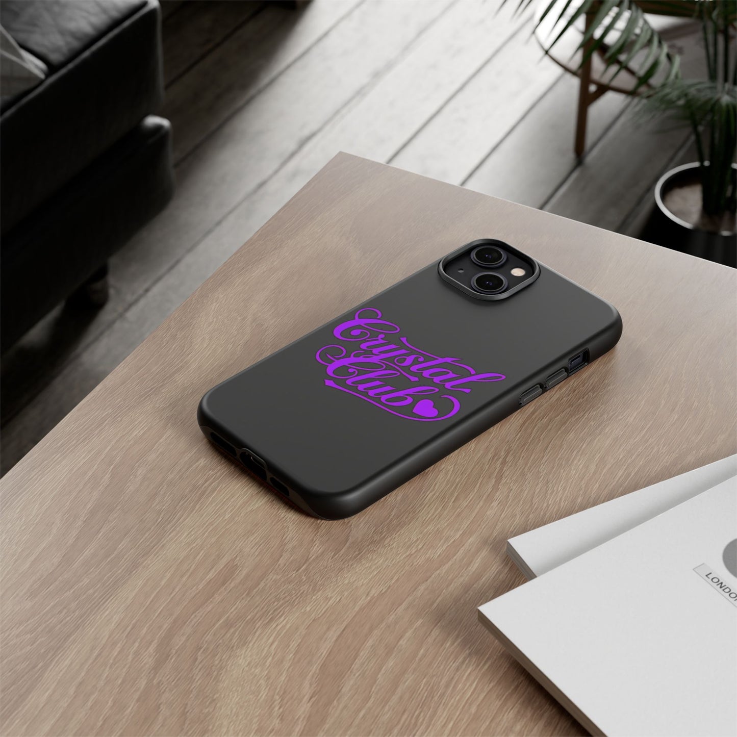 Paul's Purple Crystal Club Tough Phone Case