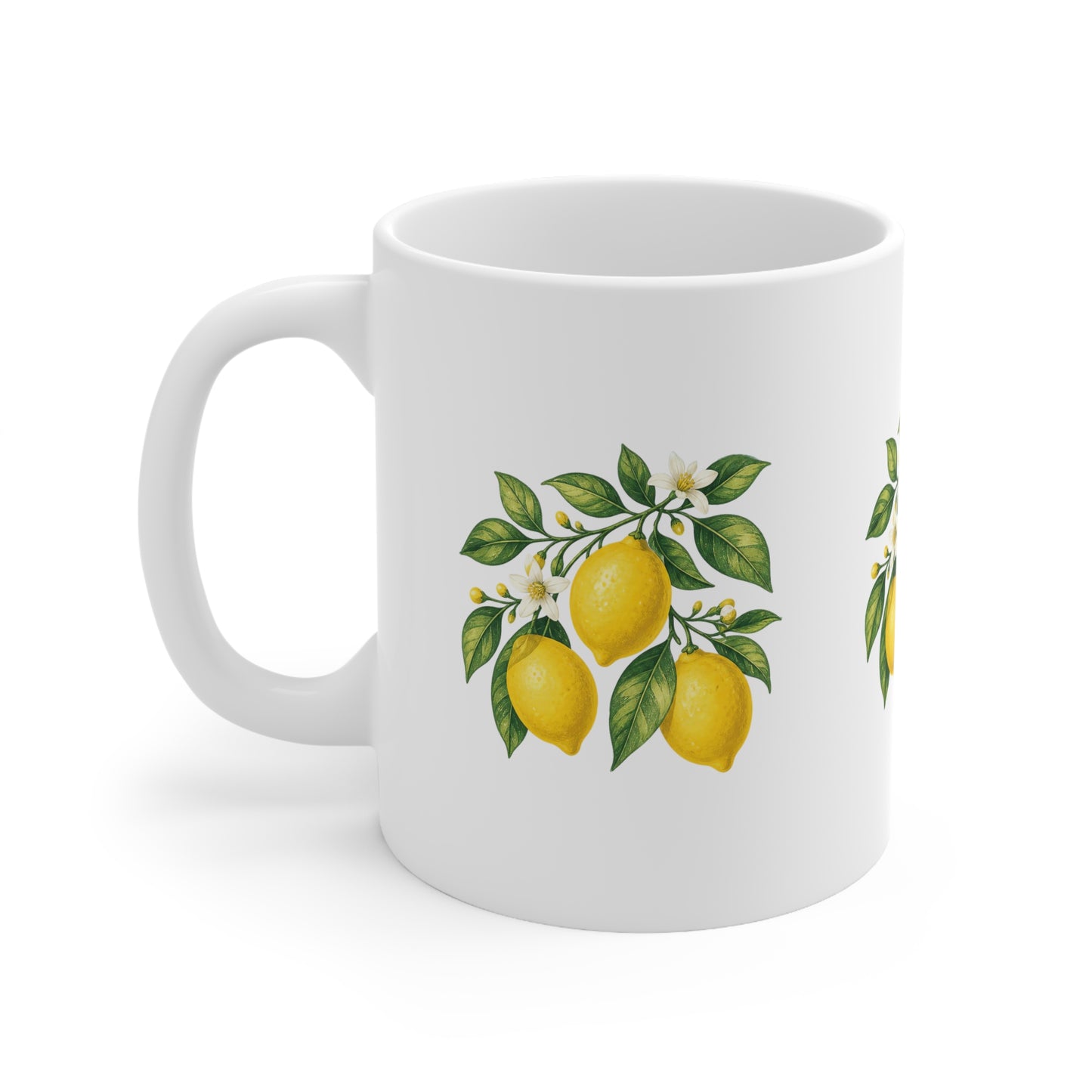 Lemon Ceramic Mug, Coffee Cup