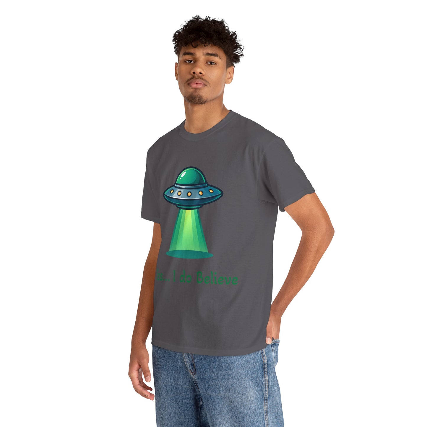 Uri's UFO "Yes... I Do Believe" Adult Shirt
