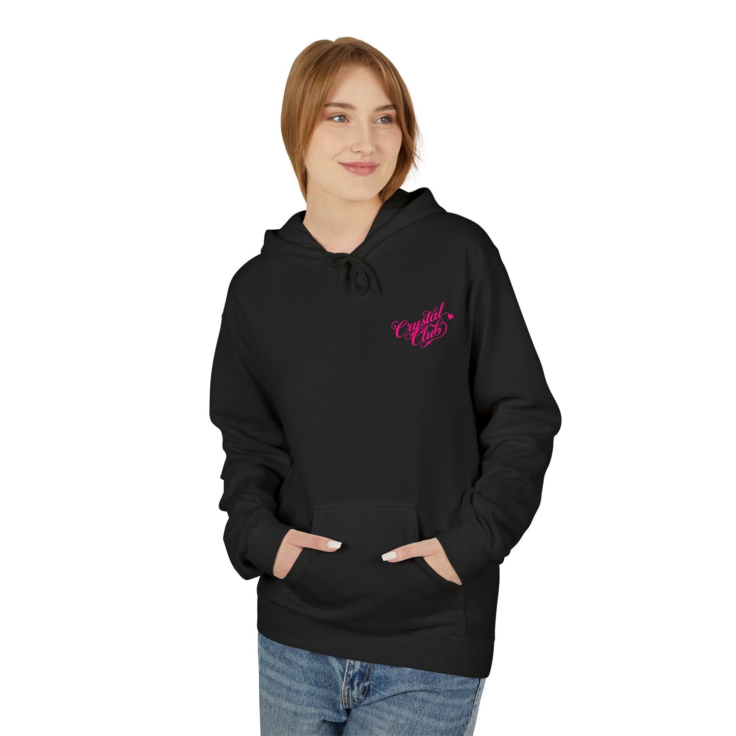 Kate's Crystal Club Adult Fleece Hoodie