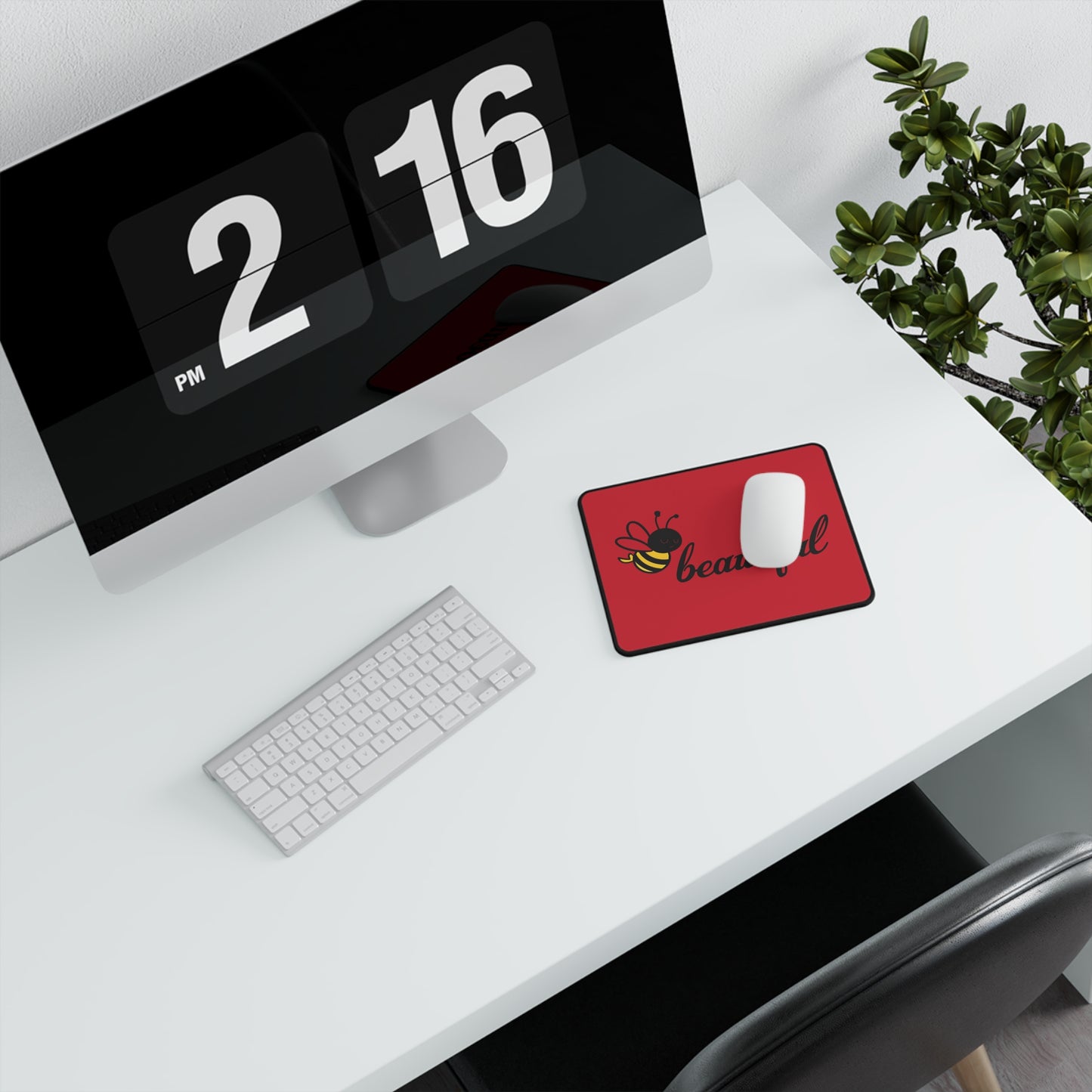 Bentley's Beautiful Bee Non-Slip Gaming Mouse Pad