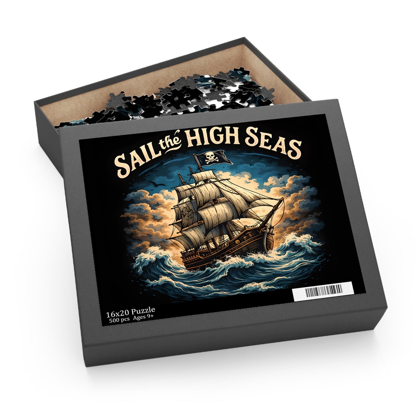 Sail the High Seas 500 Piece Jigsaw Puzzle