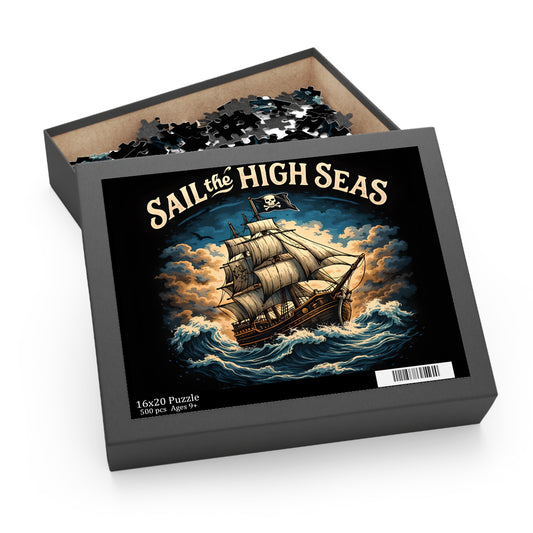 Sail the High Seas 500 Piece Jigsaw Puzzle