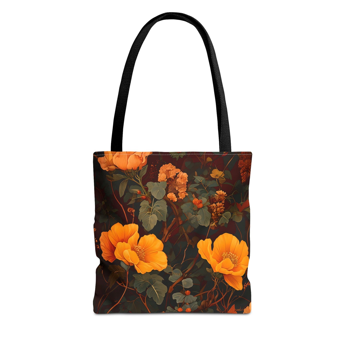 Gene's Golden Floral Tote Bag