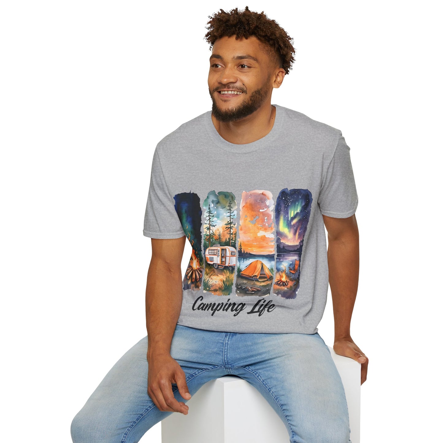 Carl's Camping Life Adult Shirt