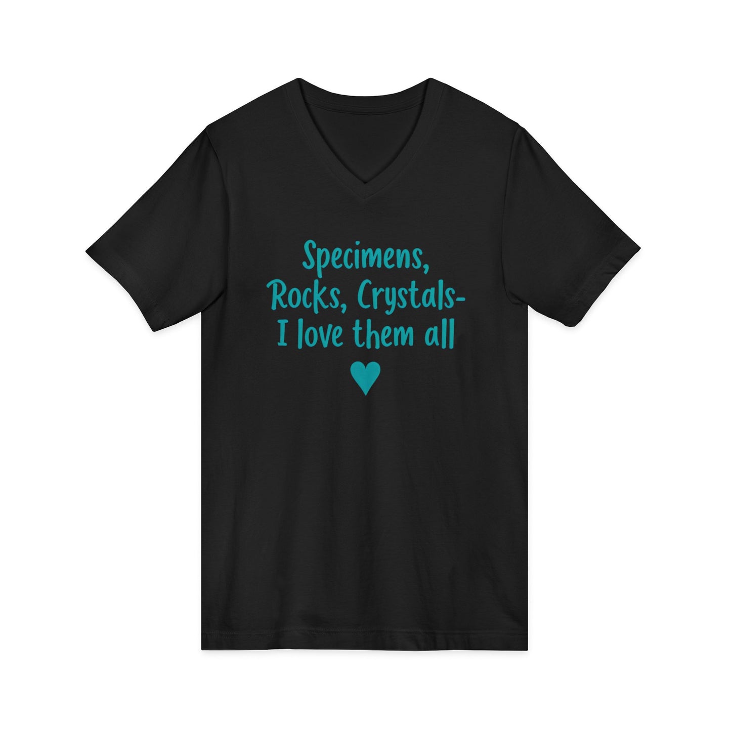 Coralie's Crystal Lover V-Neck Adult Shirt