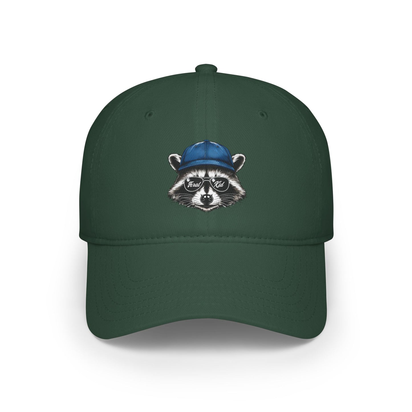 Flint's Feral Kid Raccoon Low Profile Baseball Cap