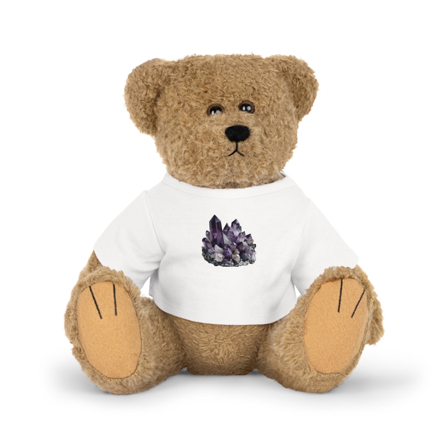 Amethyst Crystal Plush Teddy