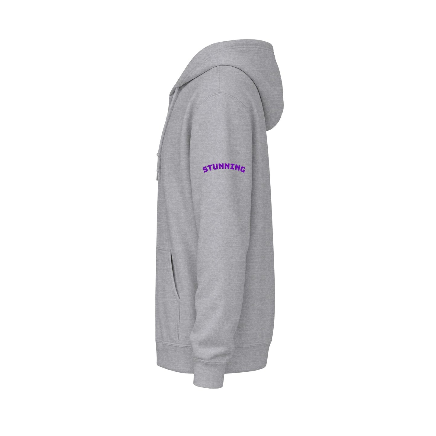 Stunning Adult Full Zip Sweatshirt - Hooded