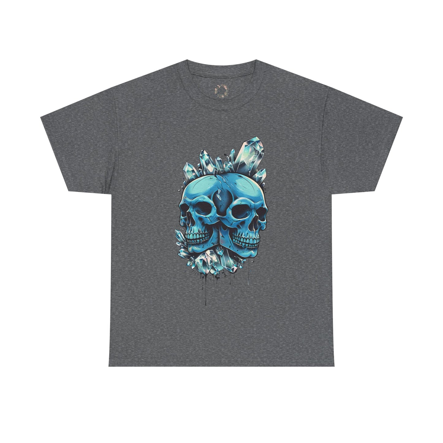 Buzz's Blue Double Skull Adult Shirt