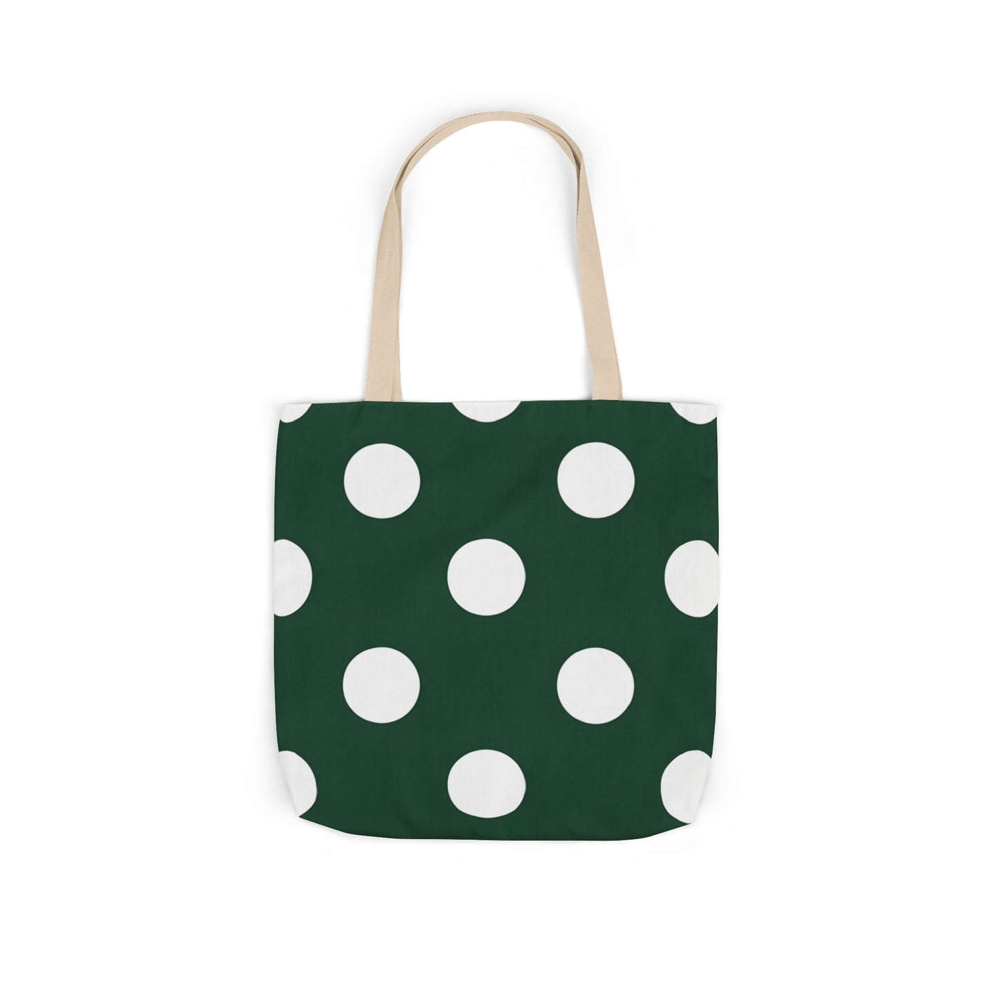 Gretel's Green Polka Dot Tote Bag